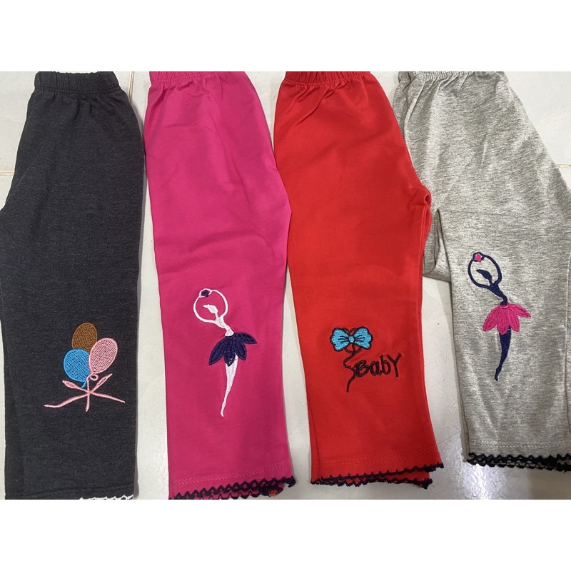 Quần Legging, Quần Ôm Dài Cho Bé Gái