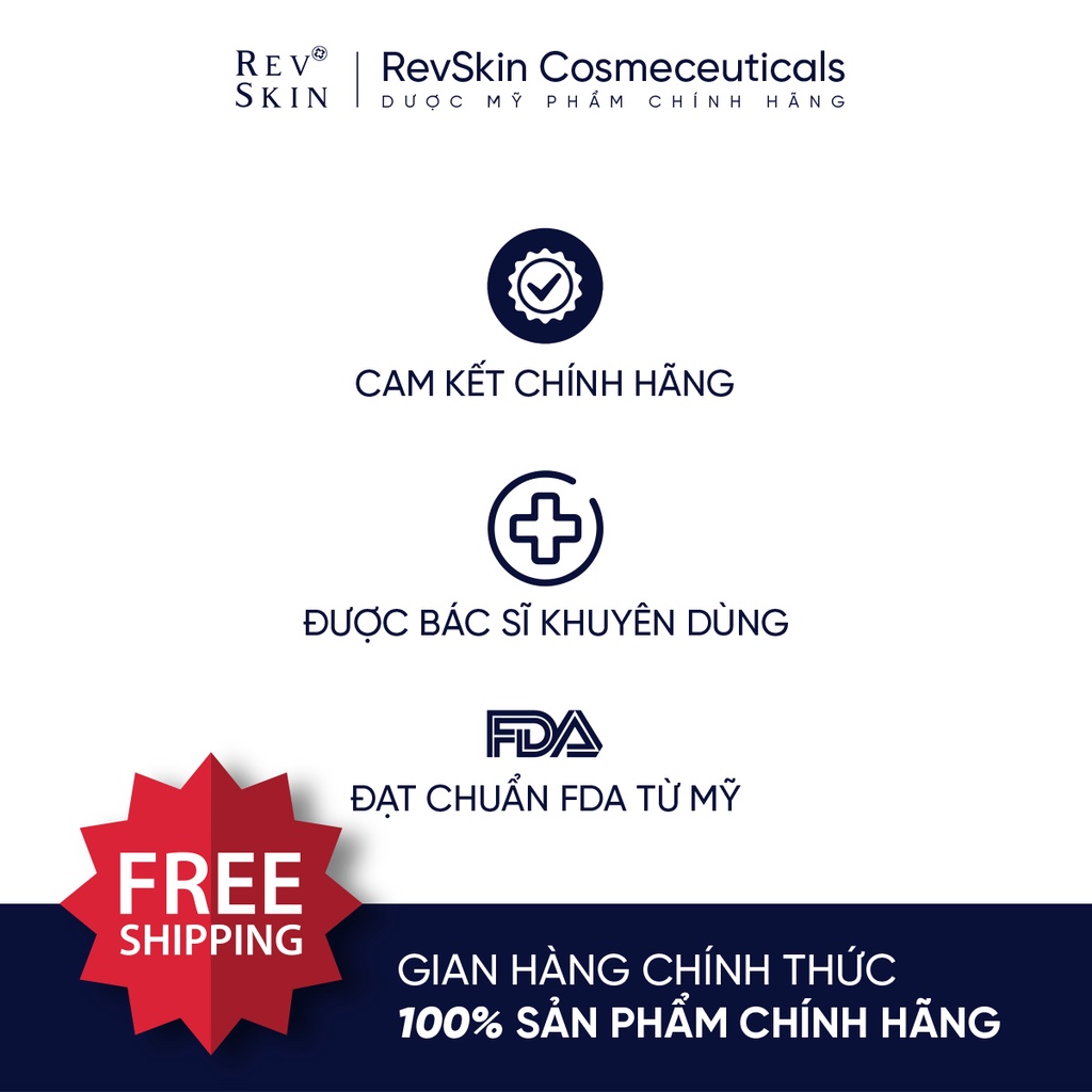 Combo Sạch Mụn RevSkin - Sữa Rửa Mặt + Kem Chấm Mụn