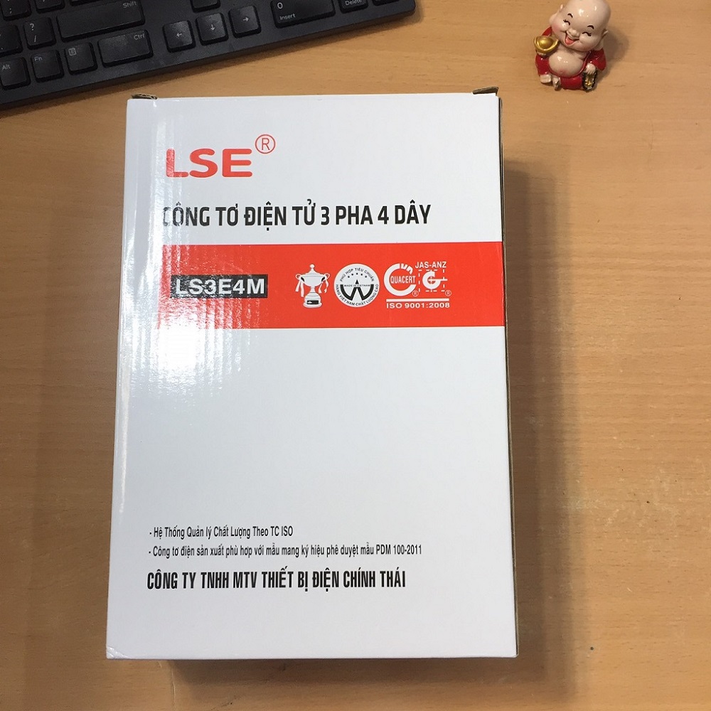 CÔNG TƠ ĐIỆN 3PHA LSE,ĐỒNG HỒ ĐO ĐIỆN 3PHA 4 DÂY KIỂU ĐIỆN TỬ MODEL:LS3E4M