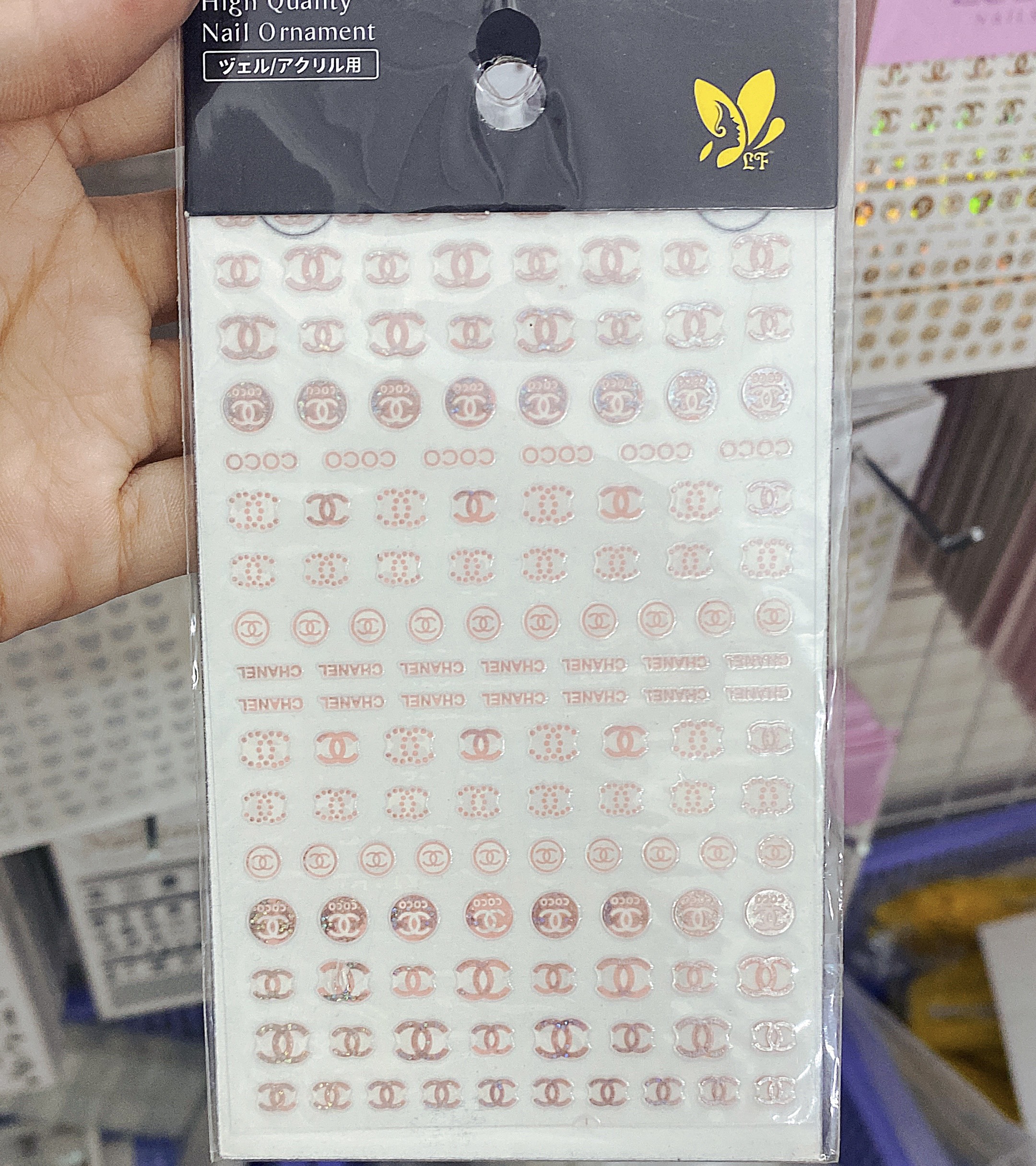 Sticker mẫu mới dán móng tay - Nail 937