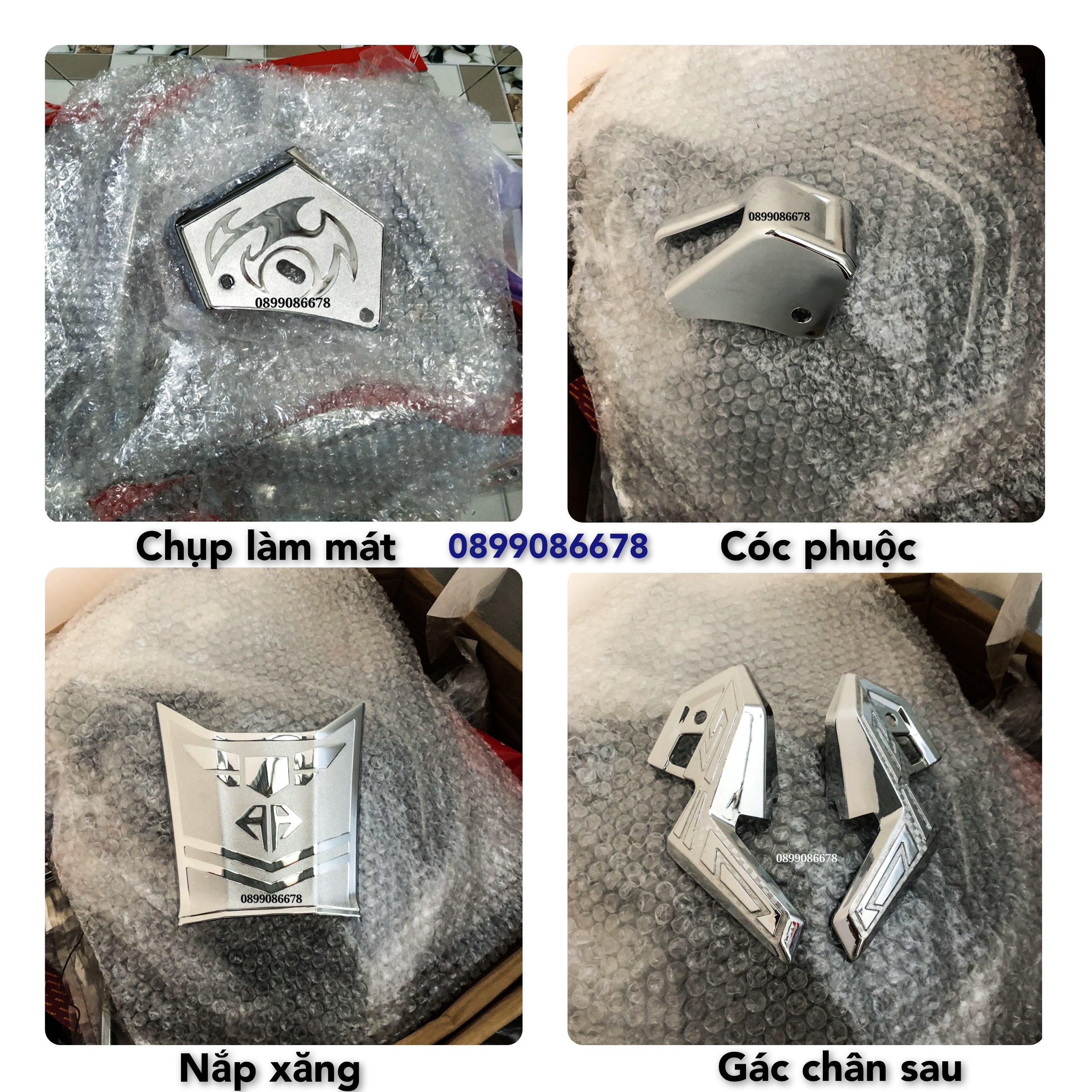 Ốp cóc phuộc xe AirBlade đời 2013 đến 2021