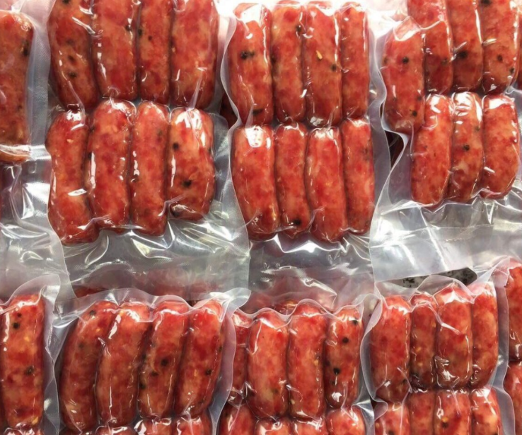 Muối đỏ làm lạp xưởng, xúc xích