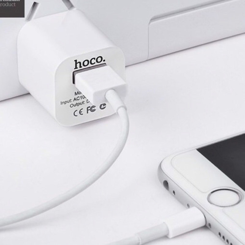Củ sạc Hoco UH102 - Chính Hãng sạc nhanh cho iphone/ipad/androi