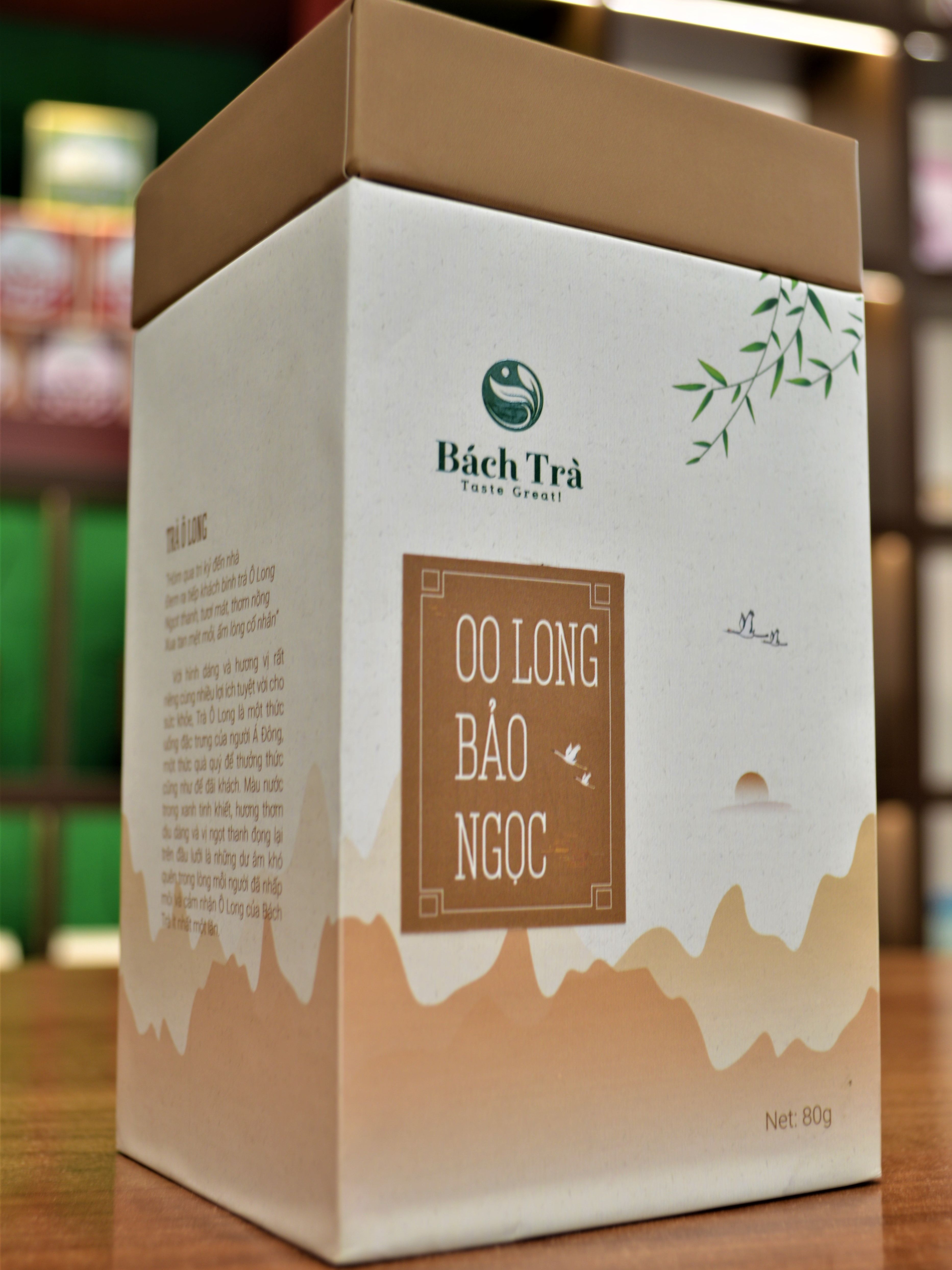 Oolong Bảo Ngọc - Bách Trà (80g)