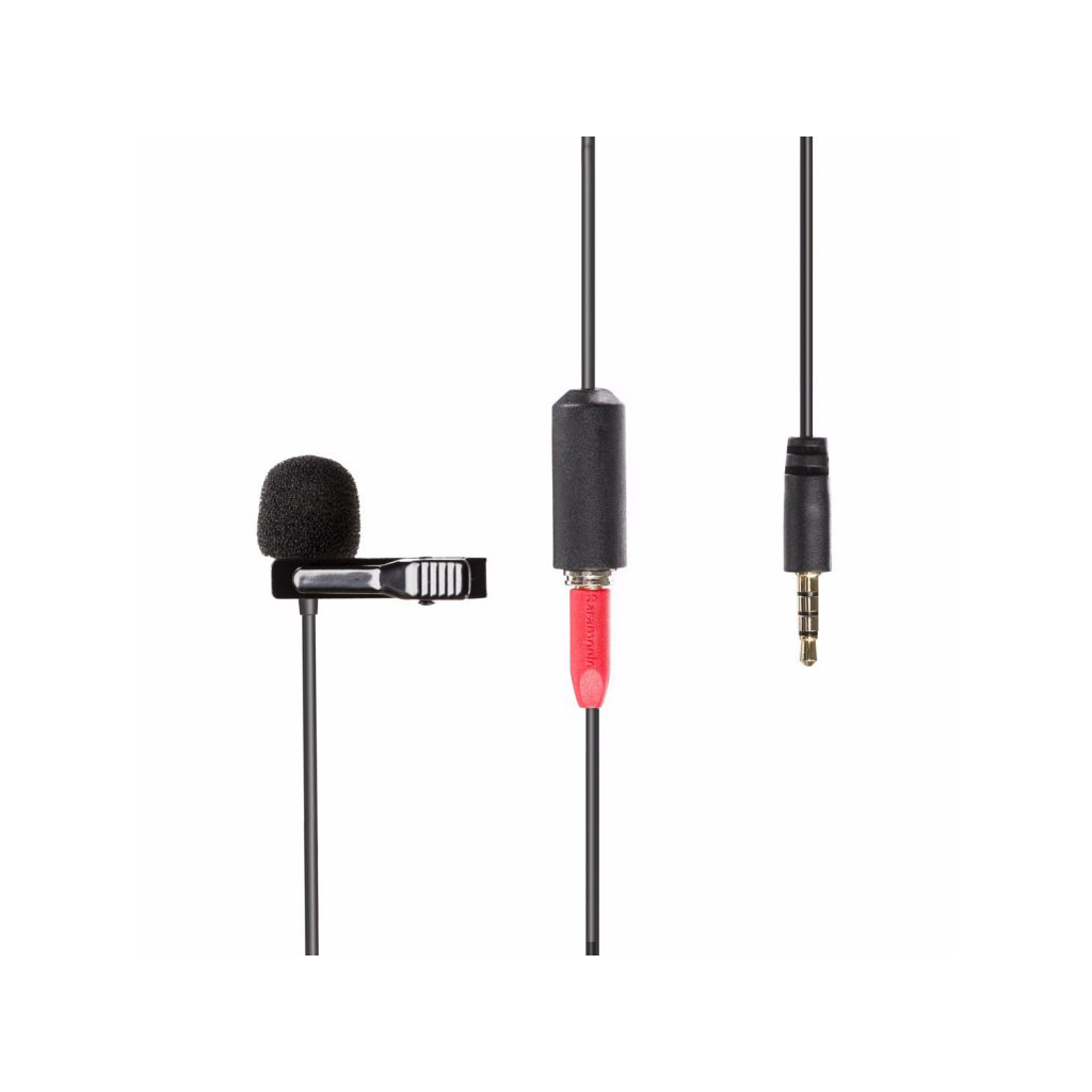 Micro cài áo có dây thu âm cho smartphone (6m) | Saramonic SR-LMX1+