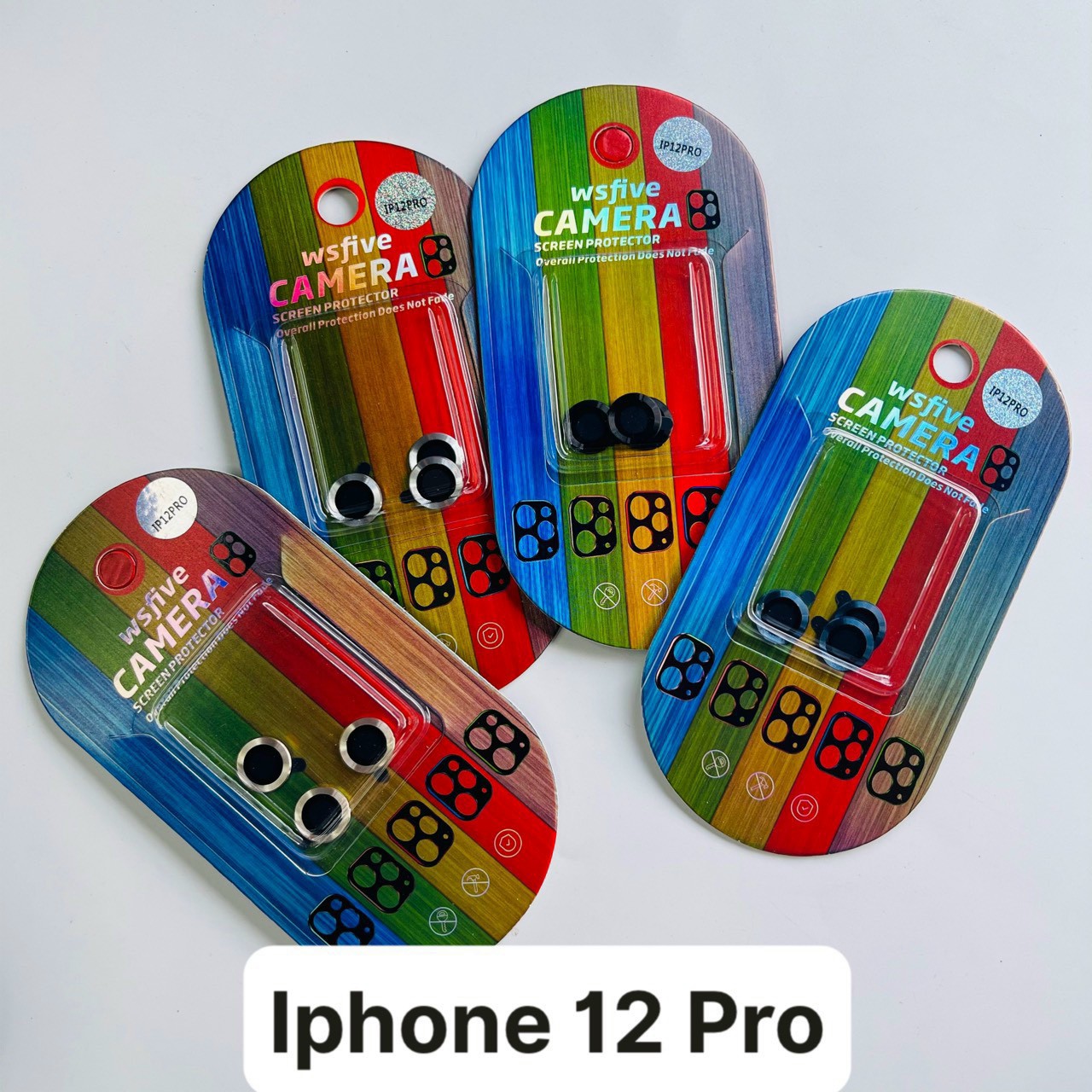 Dán kim loại bảo vệ từng mắt camera cho iPhone 11-12 Pro Max