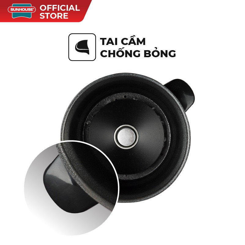 Nồi cơm điện SUNHOUSE nắp rời 1.2L SHD8105
