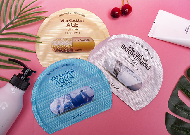 Combo 10 Mặt Nạ Dưỡng Da Toàn Diện BNBG Mask