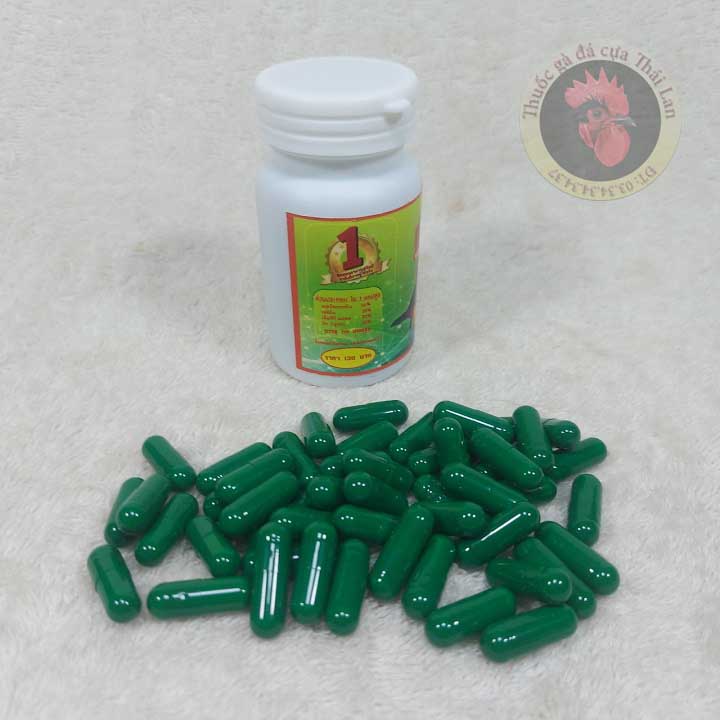 [HCM]thuốc bổ XANH cao cấp dành cho gà đá , gà ốm mau mập ( 1 lọ / 50 viên )