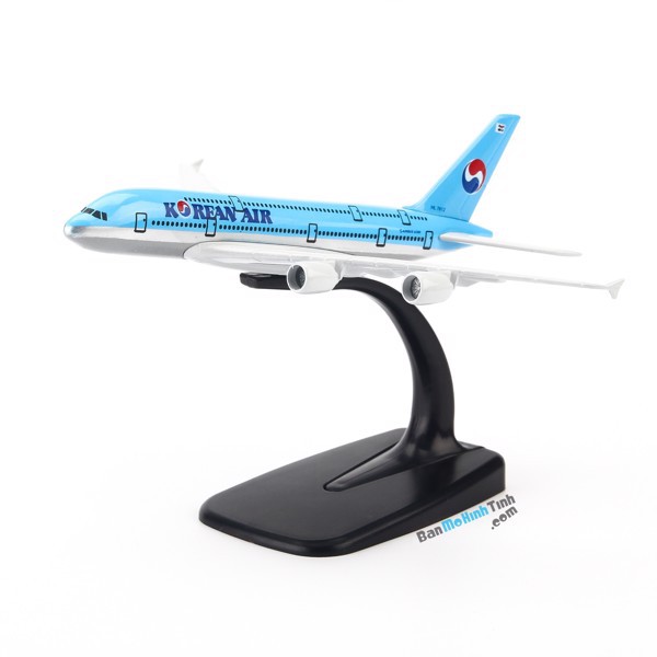 [HCM]Mô hình máy bay Korean Air 16cm Everfly