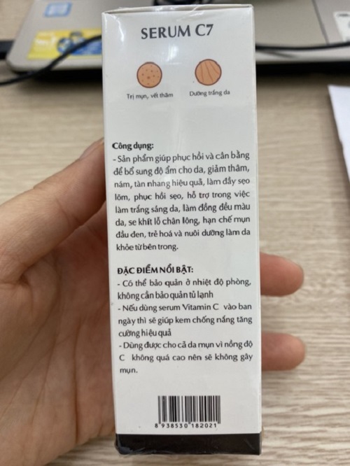 Serum VitaminC Tinh Chất Tế bào gốc C7 60ml