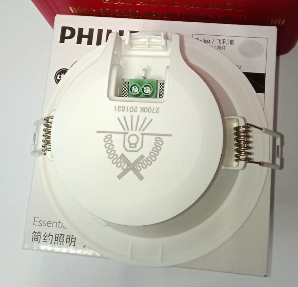 Đèn downlight âm trần Philips 44082- 7W, vàng Phillips