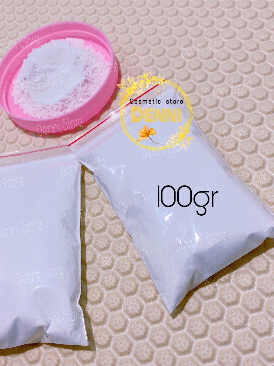 Túi bột kích trắng tẩy siêu mạnh 50g - Bột tẩy mạnh pha kem