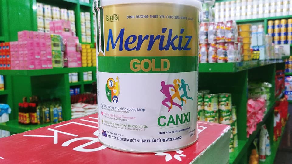 [HCM]Sữa Bột Merrikiz canxi 900g