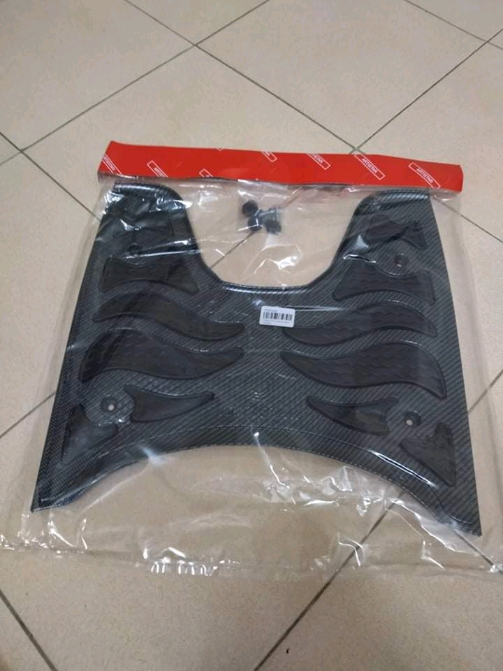 Thảm lót chân Xe Vision Đời 2021 Mới Carbon