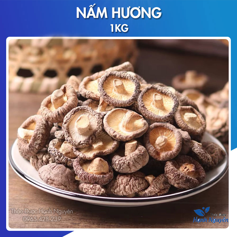 Nấm hương 1Kg - Thảo dược Hạnh Nguyên