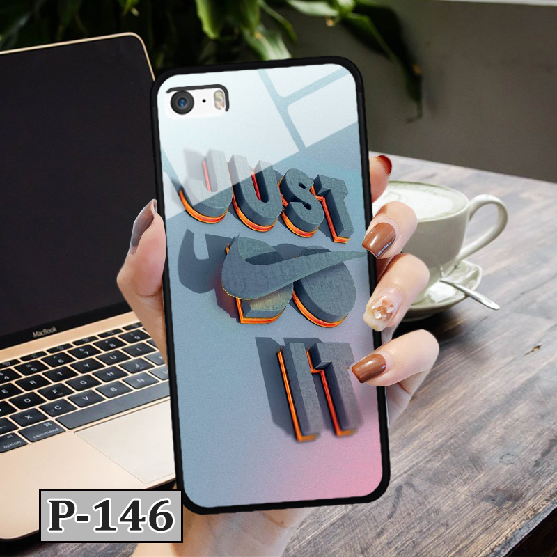 Ốp điện thoại IPHONE 5SE - lưng kính in hình 3D