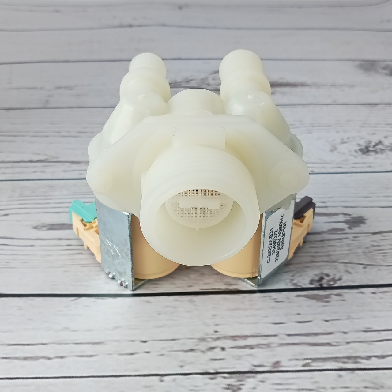 Van cấp nước máy giặt Electrolux 2 cổng 220V chân chéo (Zắc Cắm Nhỏ)