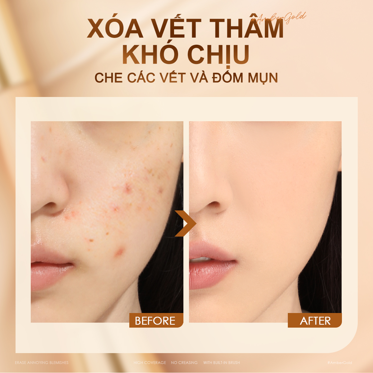 Kem Che Khuyết Điểm FOCALLURE Trọng Lượng Nhẹ Chống Thấm Nước 8g