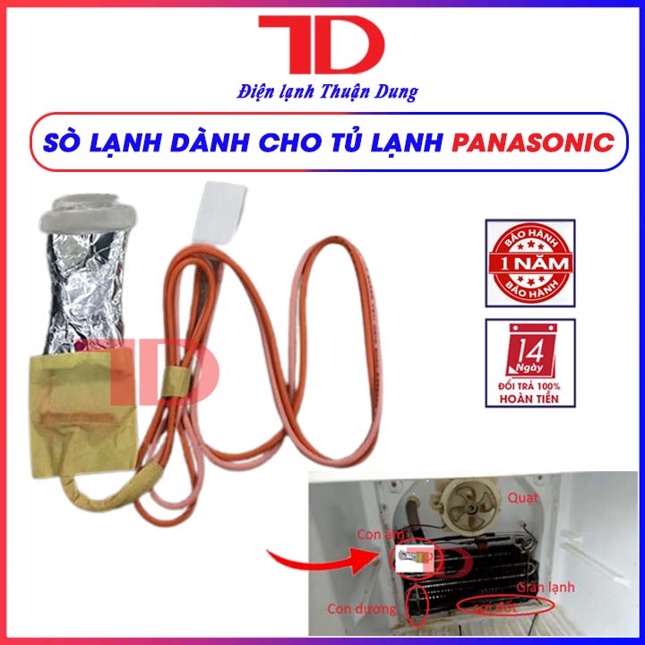 Sò lạnh tủ lạnh PANASONIC bọc bạc, sensor cảm biến âm - dương tủ lạnh, sò nóng - lạnh các loại - Điện Lạnh Thuận Dung