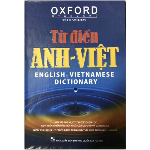 Sách - Từ điển Oxford Anh-Việt Bìa cứng xanh