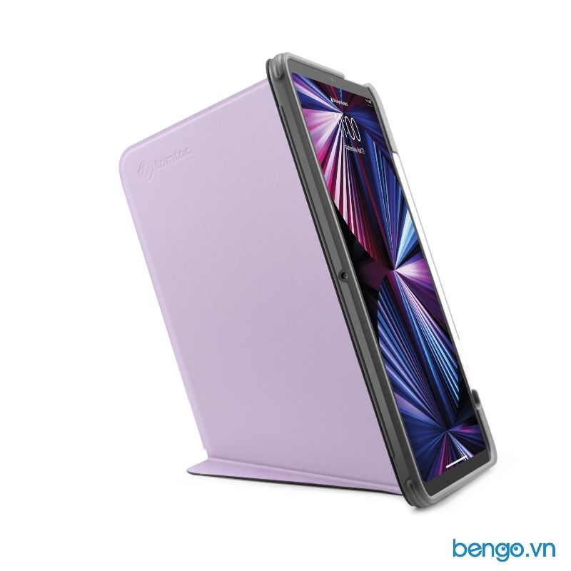 [HCM]Bao da iPad Pro 12.9" M2/M1 2021/iPad 12.9 2020/2018 Tomtoc (USA) Smart-Tri Case từ tính đa góc