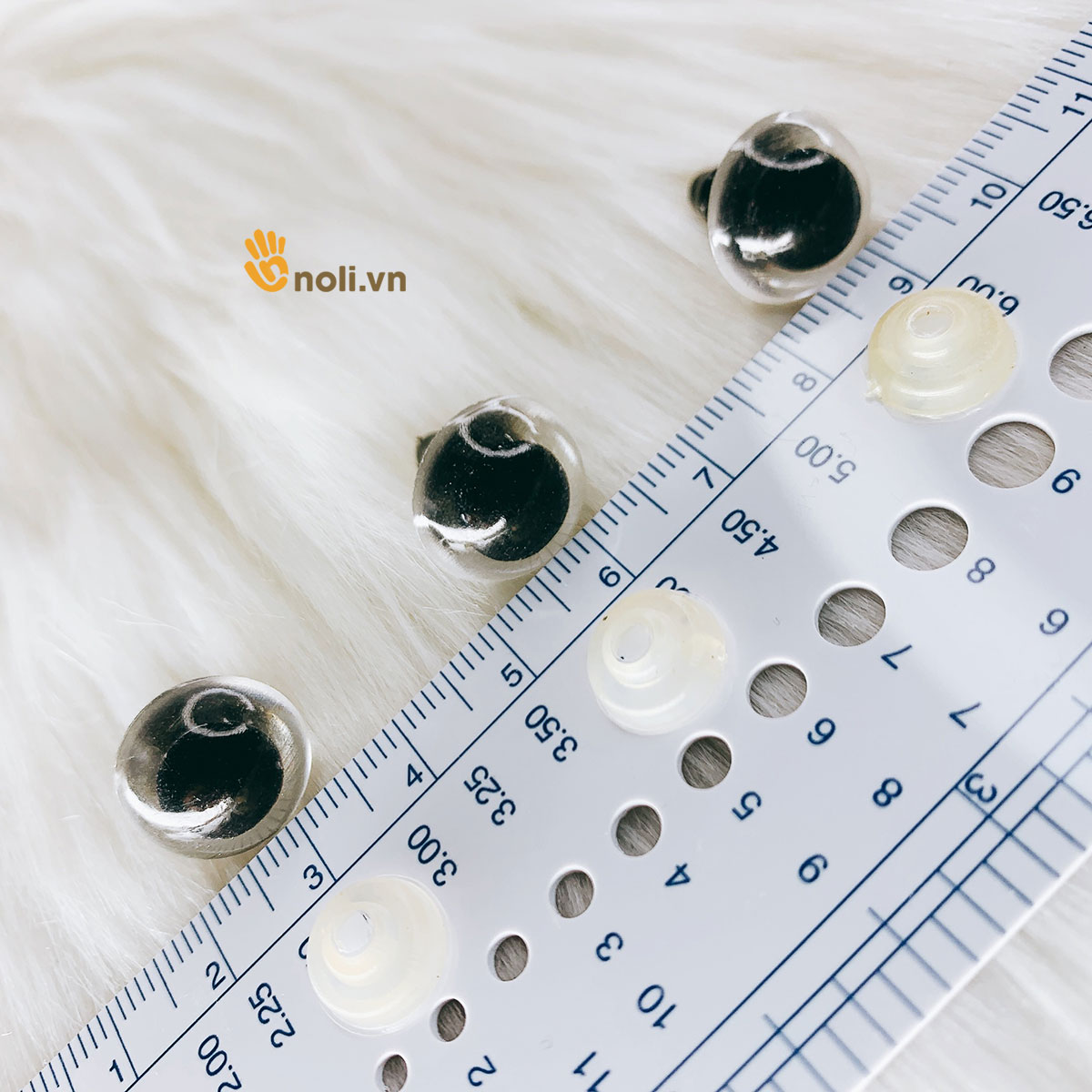 Mắt thú màu trong suốt an toàn cho bé (1 đôi)