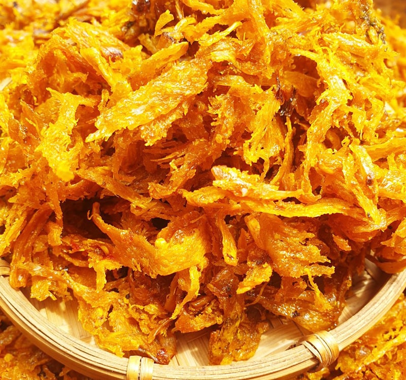 (HCM)100g mực tẩm xé sợi Nha Trang