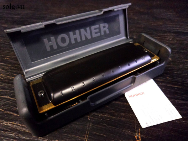 Kèn harmonica diatonic 10 lỗ Hohner Pro harp- Đức