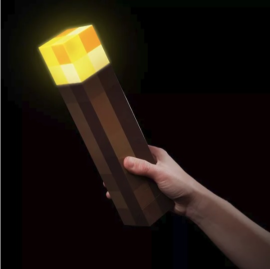 [HCM]Mô hình đồ chơi chính hãng đèn đuốc mine craft