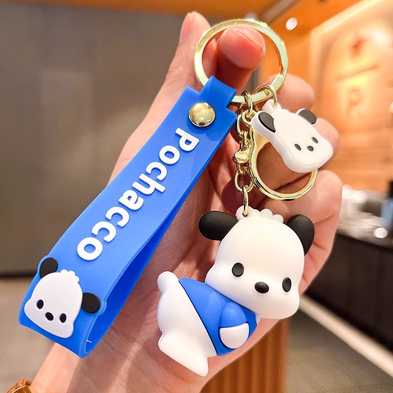 Móc khóa Chó Pochacco dễ thương cute móc treo chìa khoá xe máy cao cấp móc chìa khoá đẹp hình chó hoạt hình hot trend