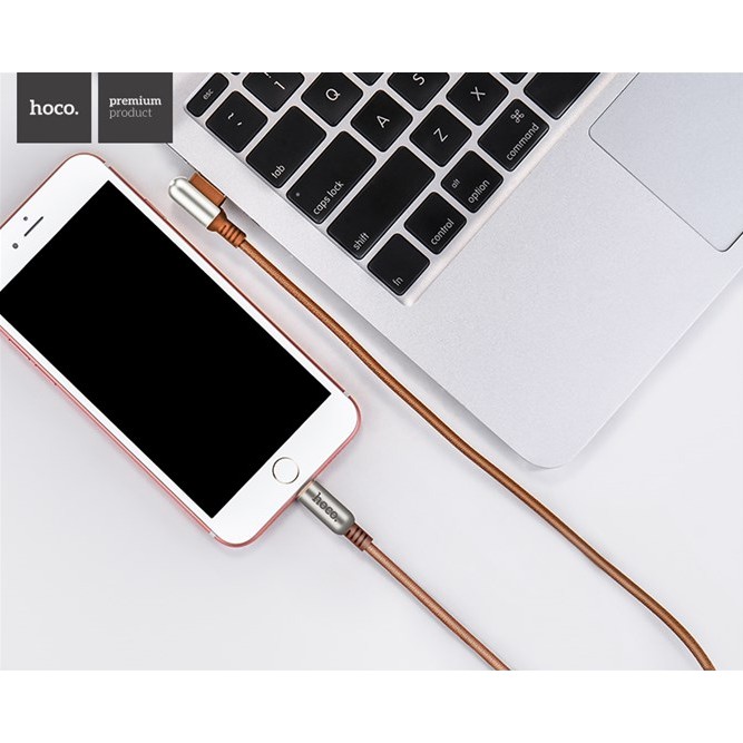 Cáp sạc iPhone / iPad HOCO U17 USB to Lightning 2.4A dài 1.2M