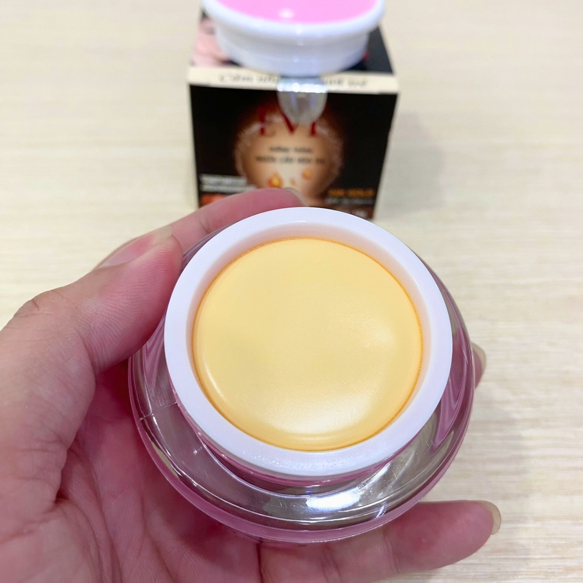 Kem dưỡng trắng, Chống lão hóa da EVI (15g)
