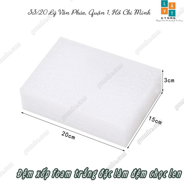 [HCM][Handmade - Len chọc] Đệm chọc len bằng mút xốp Foam