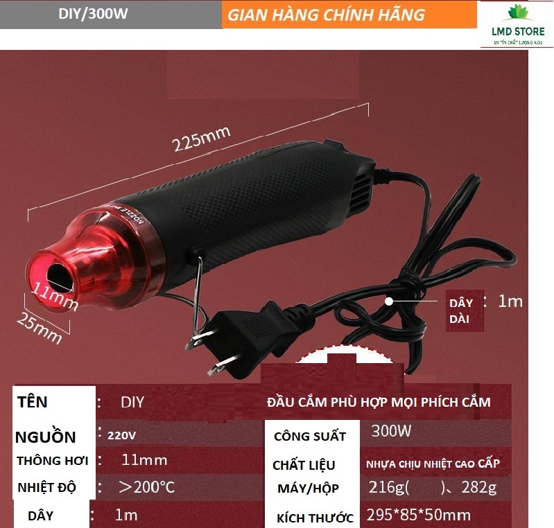 Máy khò nhiệt mini