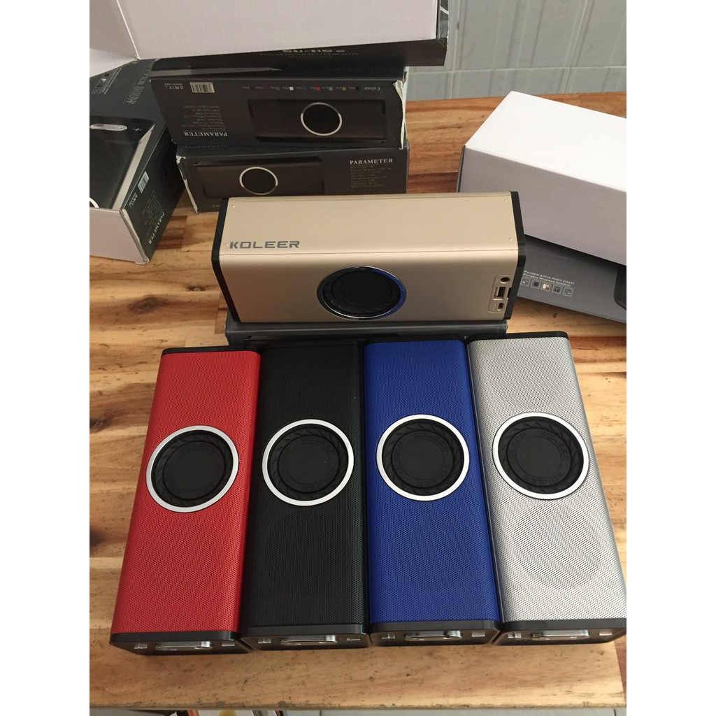 🔥 SẴN HÀNG 🔥 LOA BLUETOOTH KOLEER SU-H5 [BH 06 tháng, lỗi 1 đổi 1 tại LTLSHOP]
