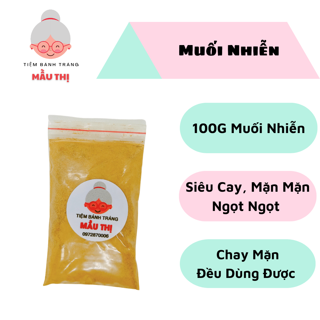100G Muối Sặc Siêu Cay