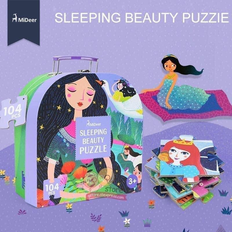 GHÉP HÌNH MIDEER - PUZZLE SLEEPING BEAUTY (104 PCS)