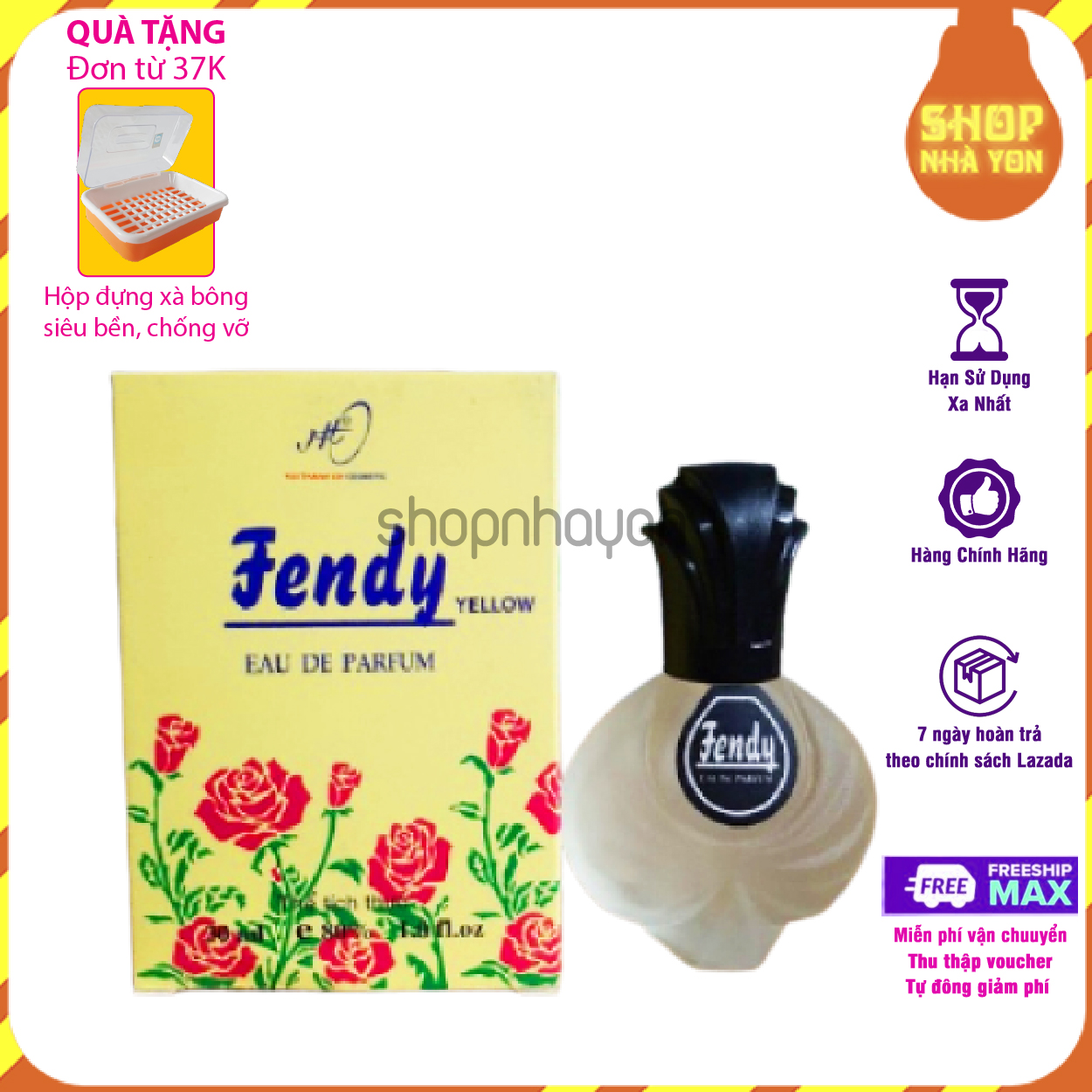 Nước hoa fendy mùi hương cổ điển 1990 30ml