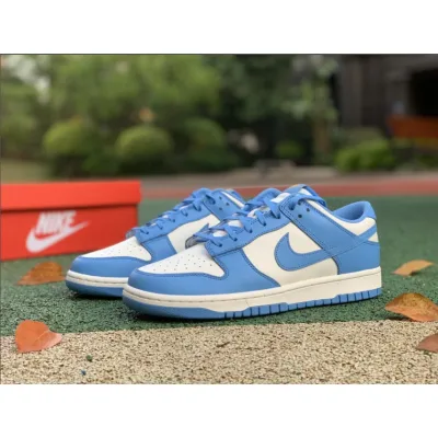 2021 SB Dunk Low top Men's and women's Skateboard shoes North Carolina blue DD1503-100 running shoes