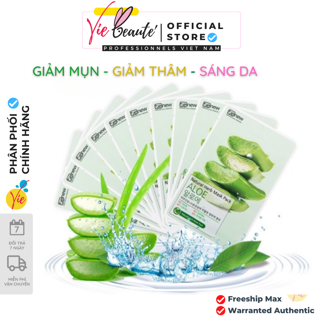 Mặt nạ Benew Natural Herb Mask Pack - Aloe 22ml