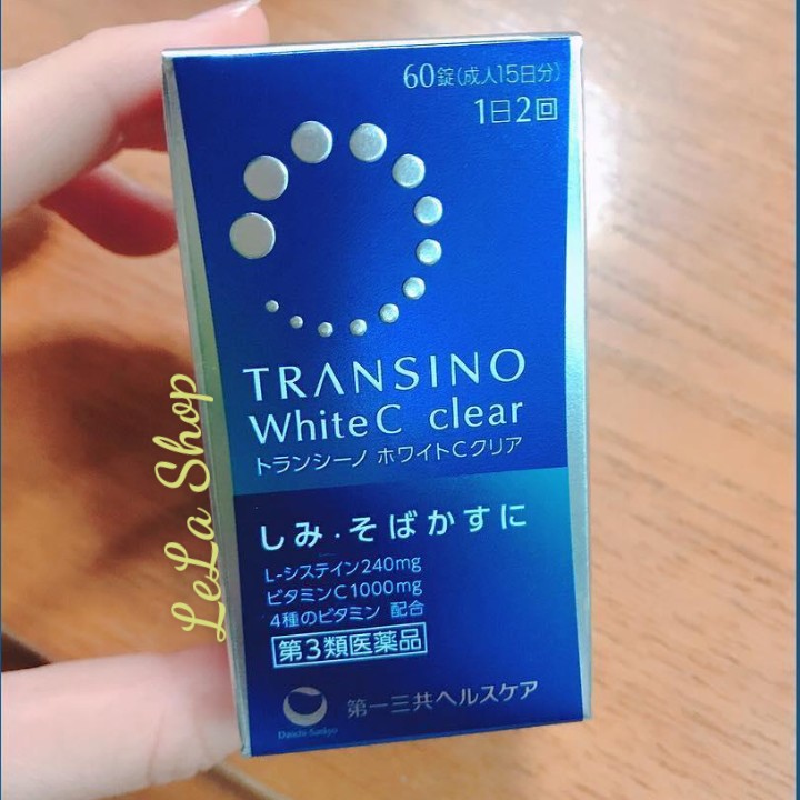 HCM Viên Uống Trắng Da Transino White C Clear Nhật Bản