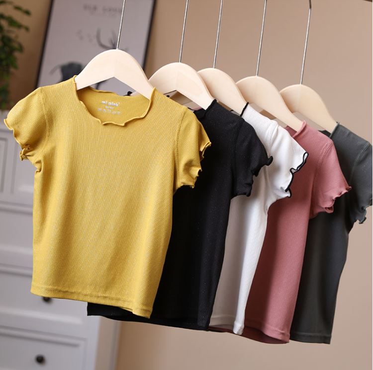 Áo Crop-Top cuốn biên