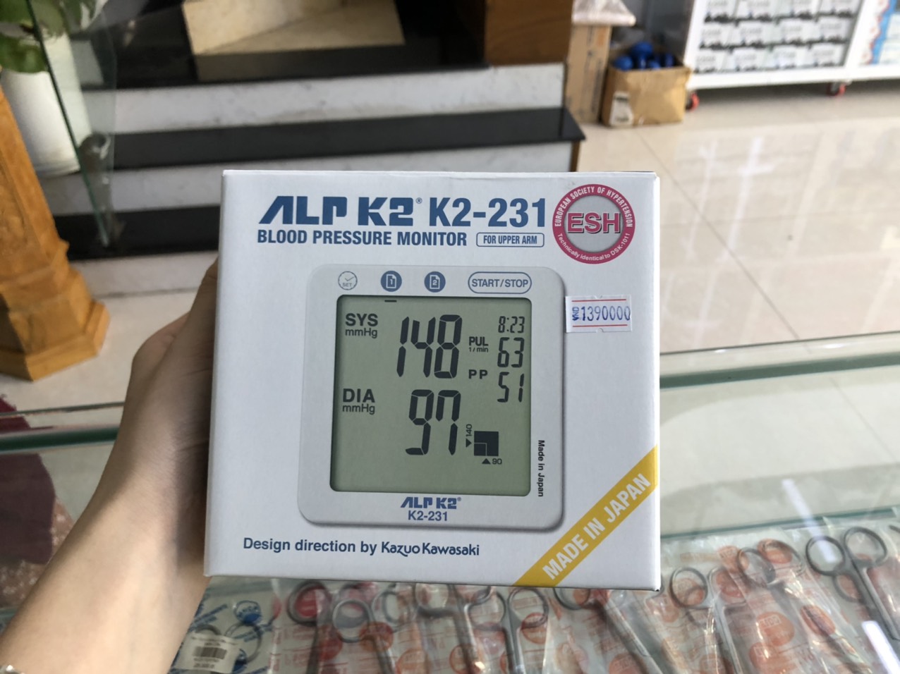 MÁY Đo Huyết Áp Bắp Tay ALPK2 K2-231