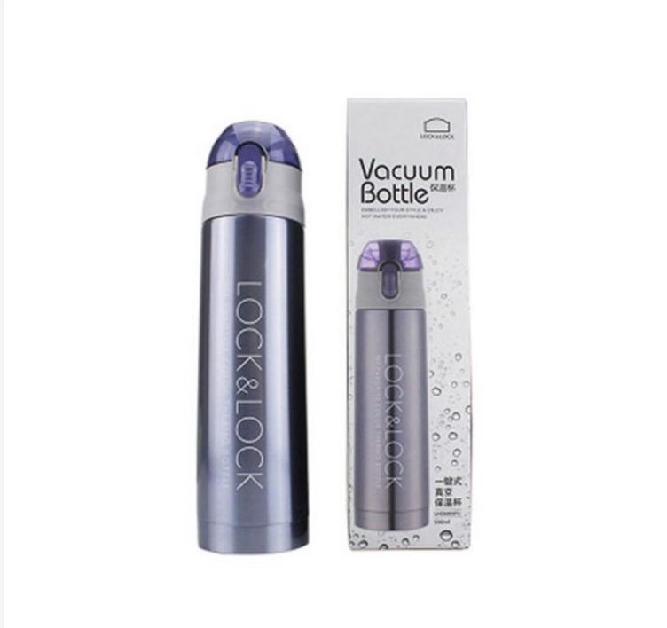 BÌNH GIỮ NHIỆT LOCK&amp;LOCK VACUUM BOTTLE 500ML