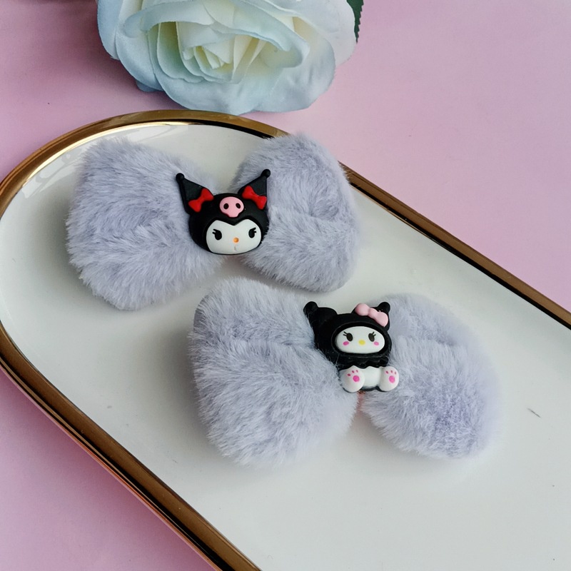Kẹp Tóc Hoạt Hình Sanrio Kuromi Cinnamon Hello Kitty