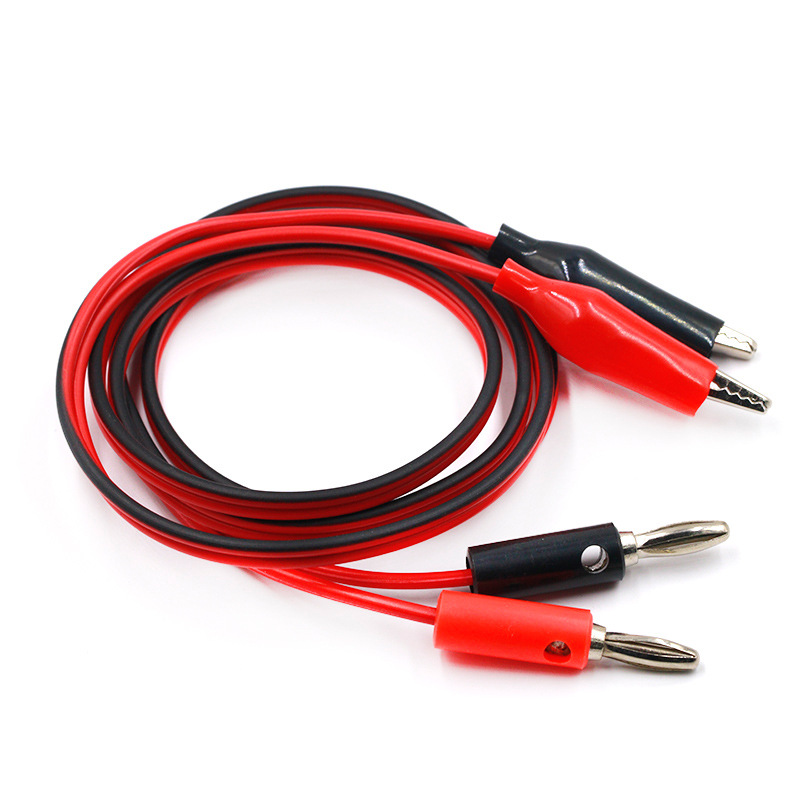 Dây Jack bắp Chuổi sang kẹp cá sấu dài 1m