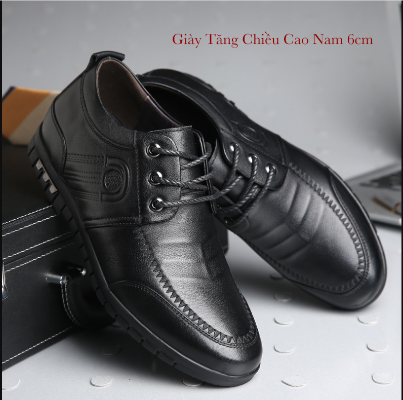 GIÀY TĂNG CHIỀU CAO NAM 6CM TT212