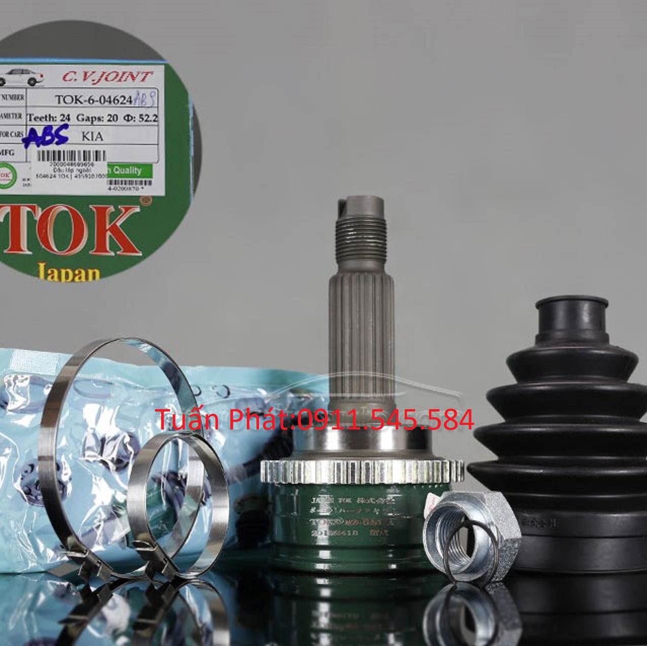 Đầu Láp Ngoài TOK Kia Morning 2010-2012 (Không ABS)