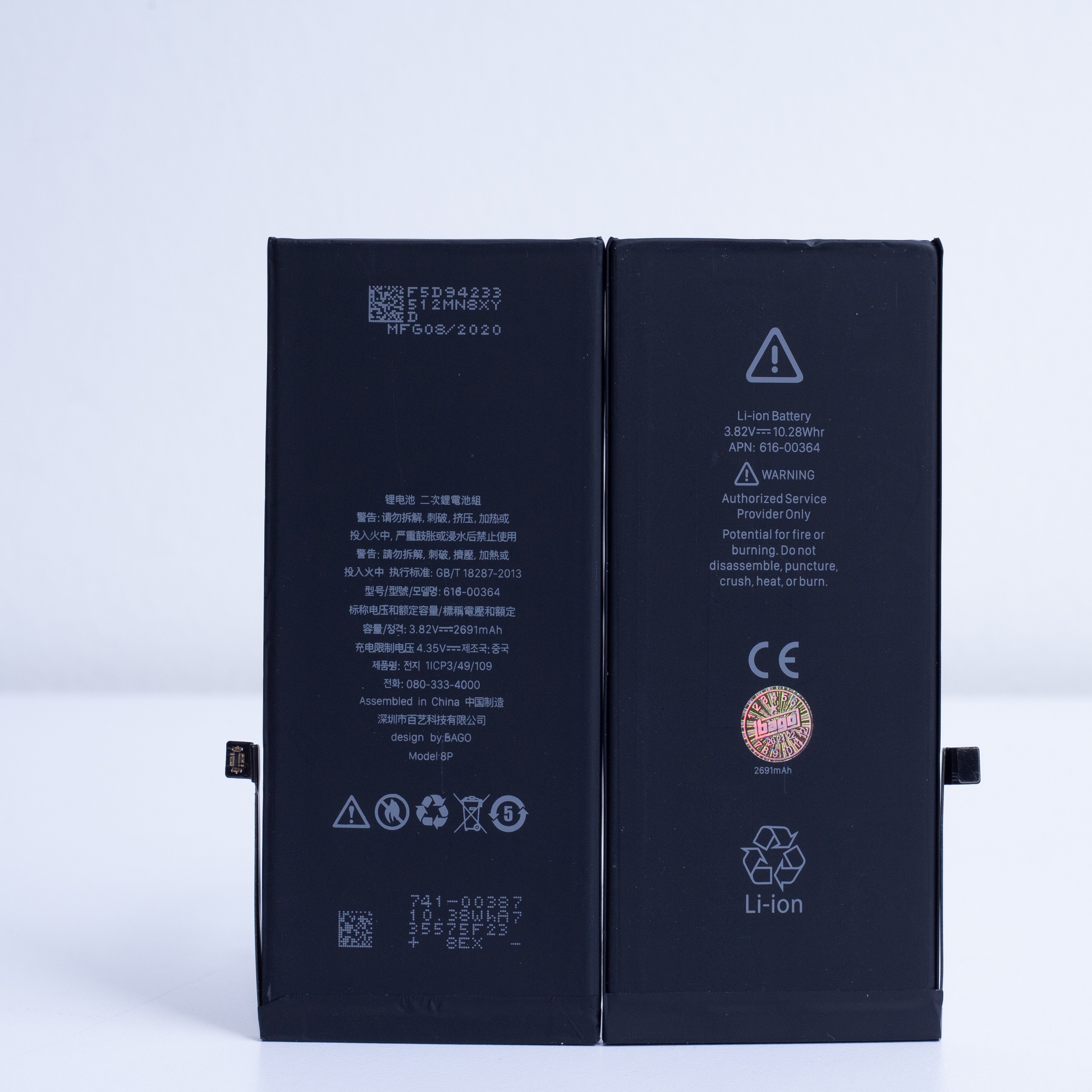 [Pin Bago] Pin Iphone 8 plus dung lương 2675mAh
